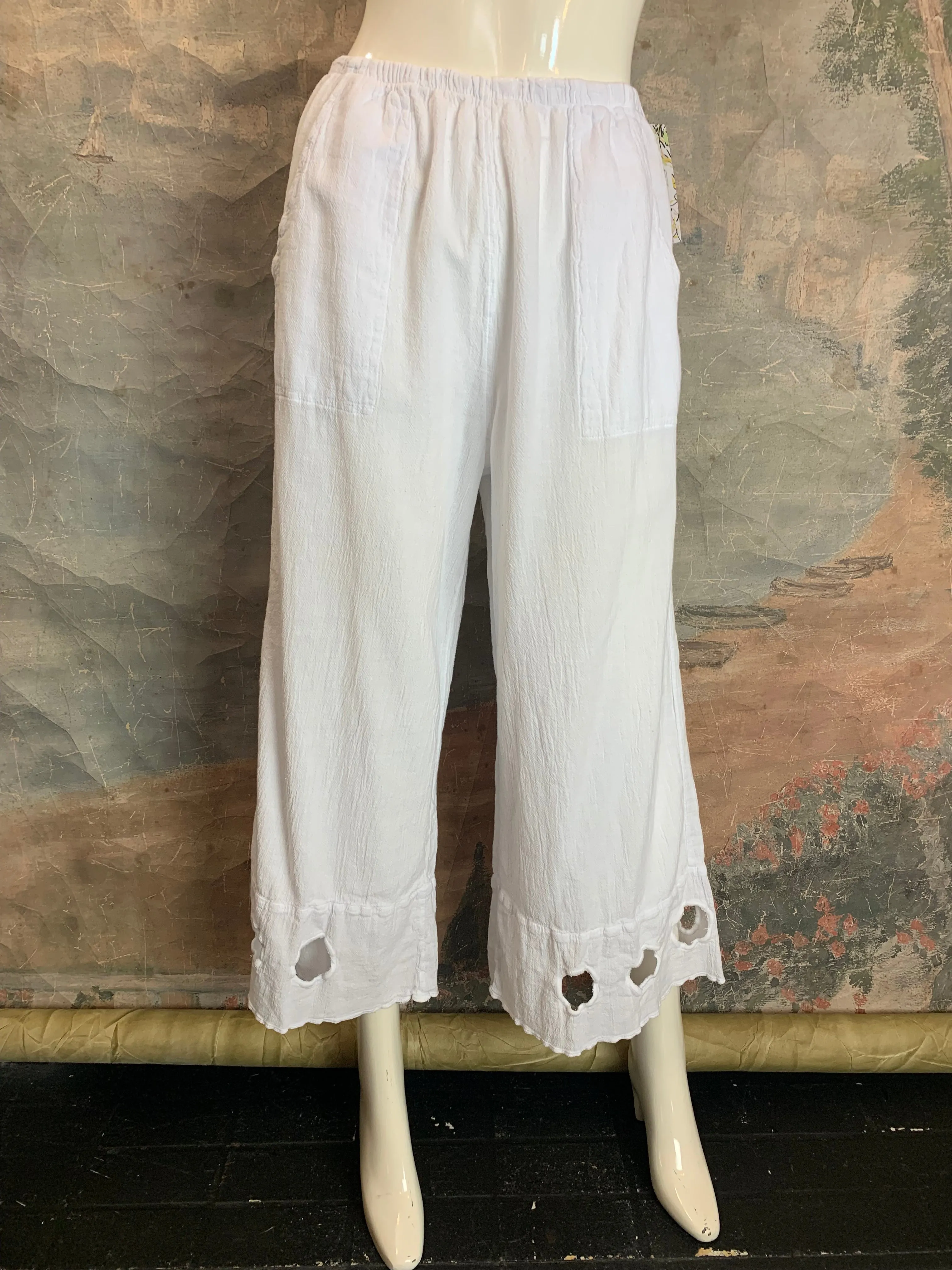 5341 Núbico Pant-WHITE