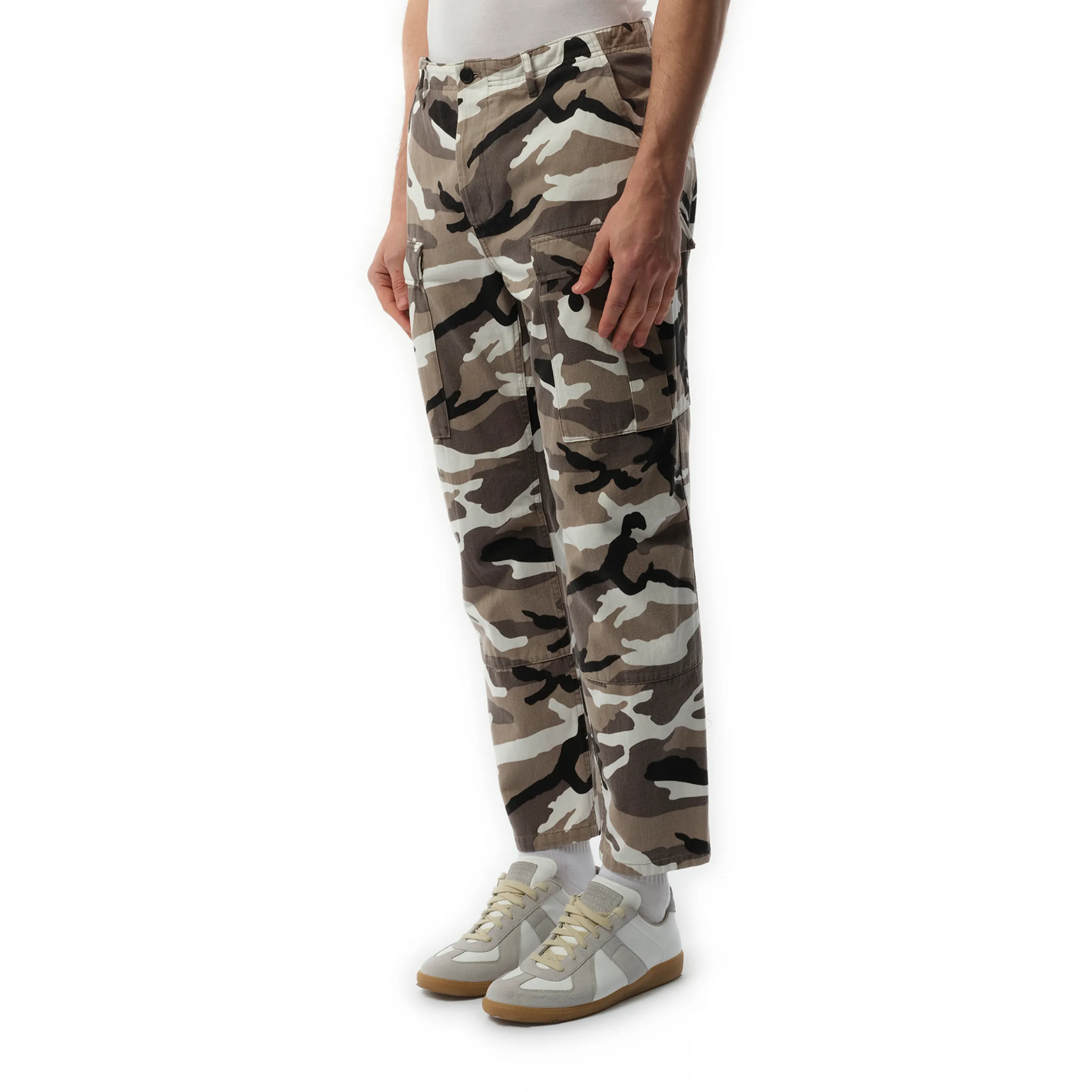 Army Pants in White