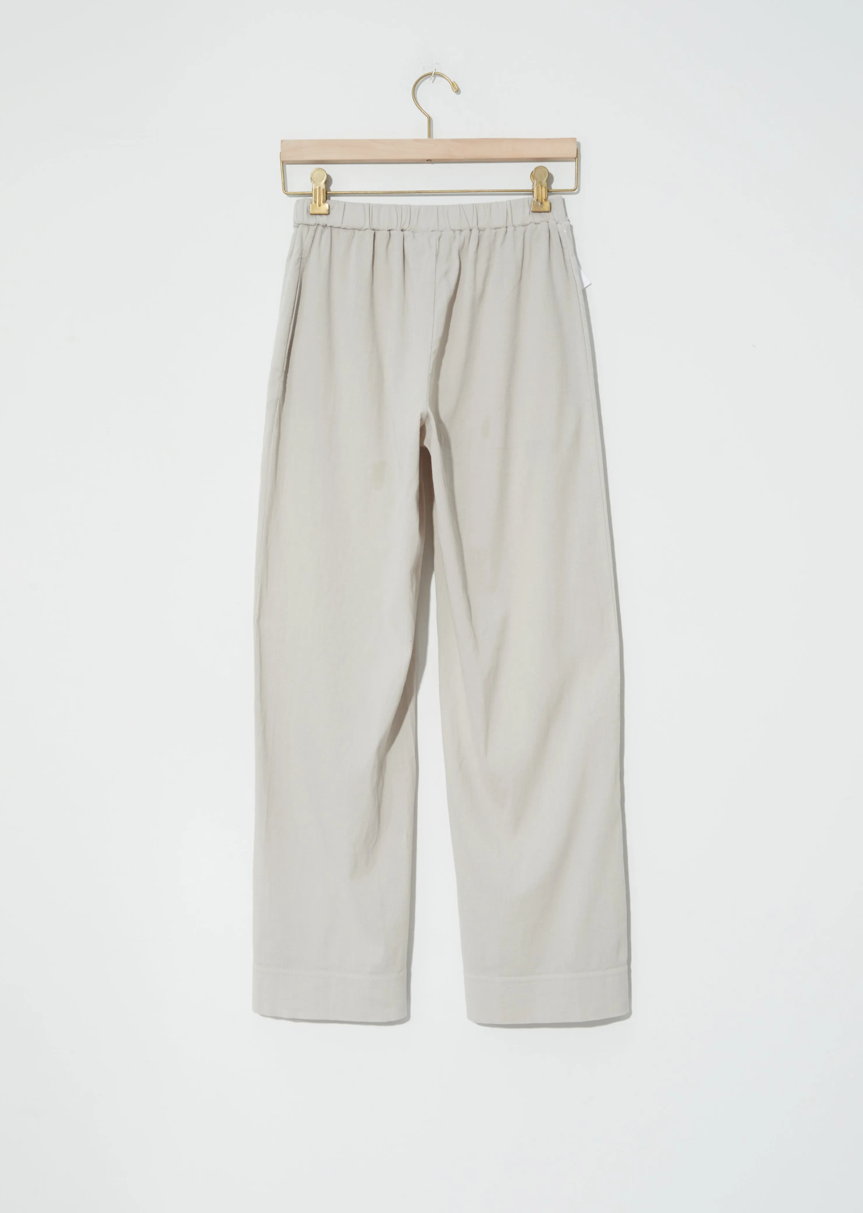 Biwa Cotton Pants — Greige