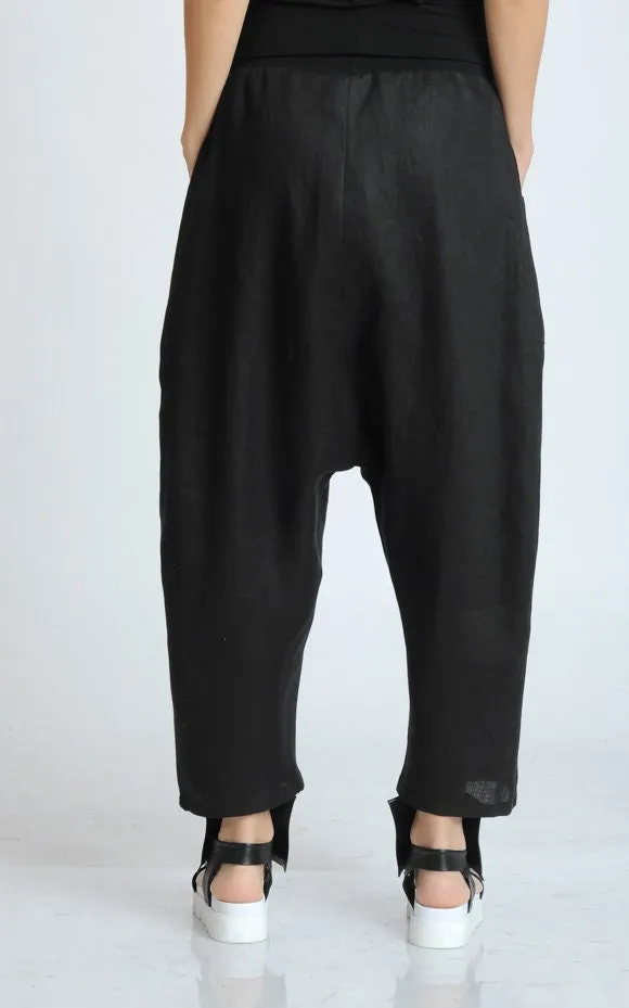 Black Minimalist Pants