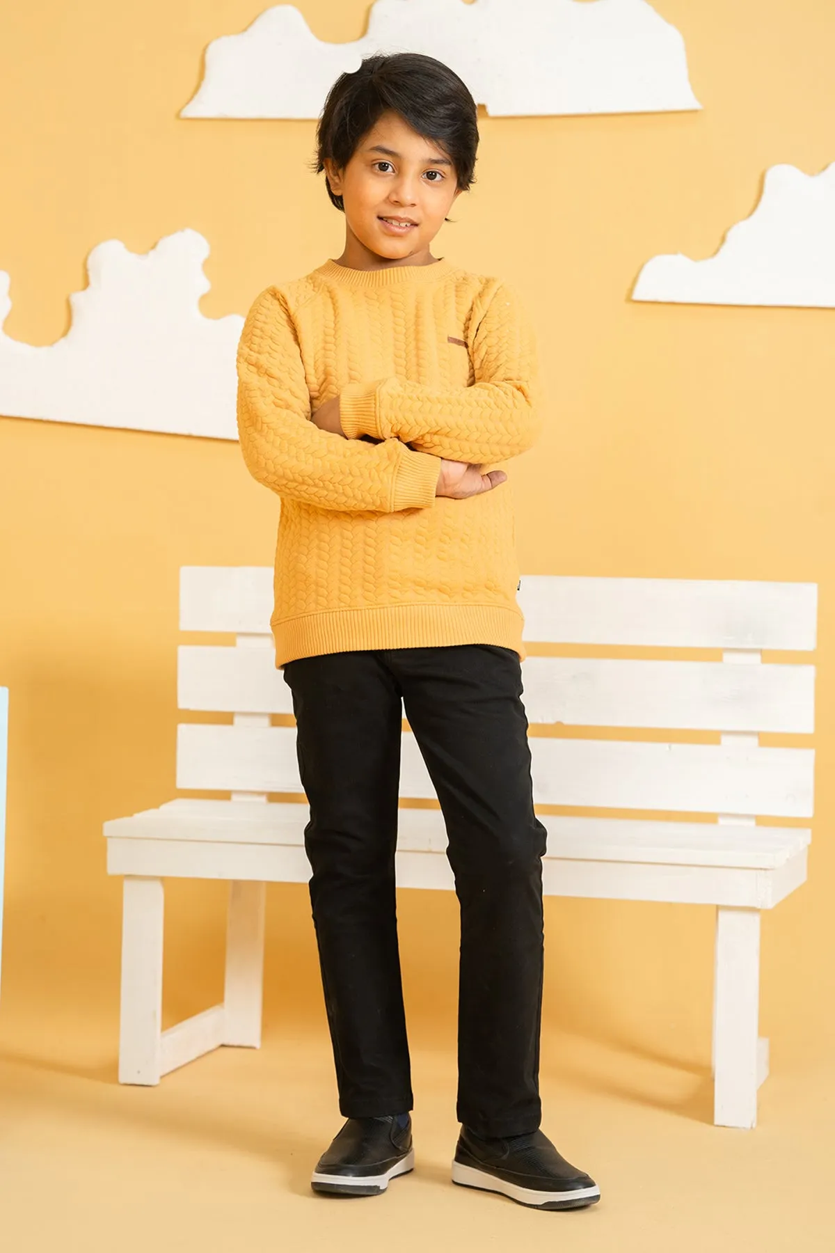 Boys RAMI Twill Straight Pant