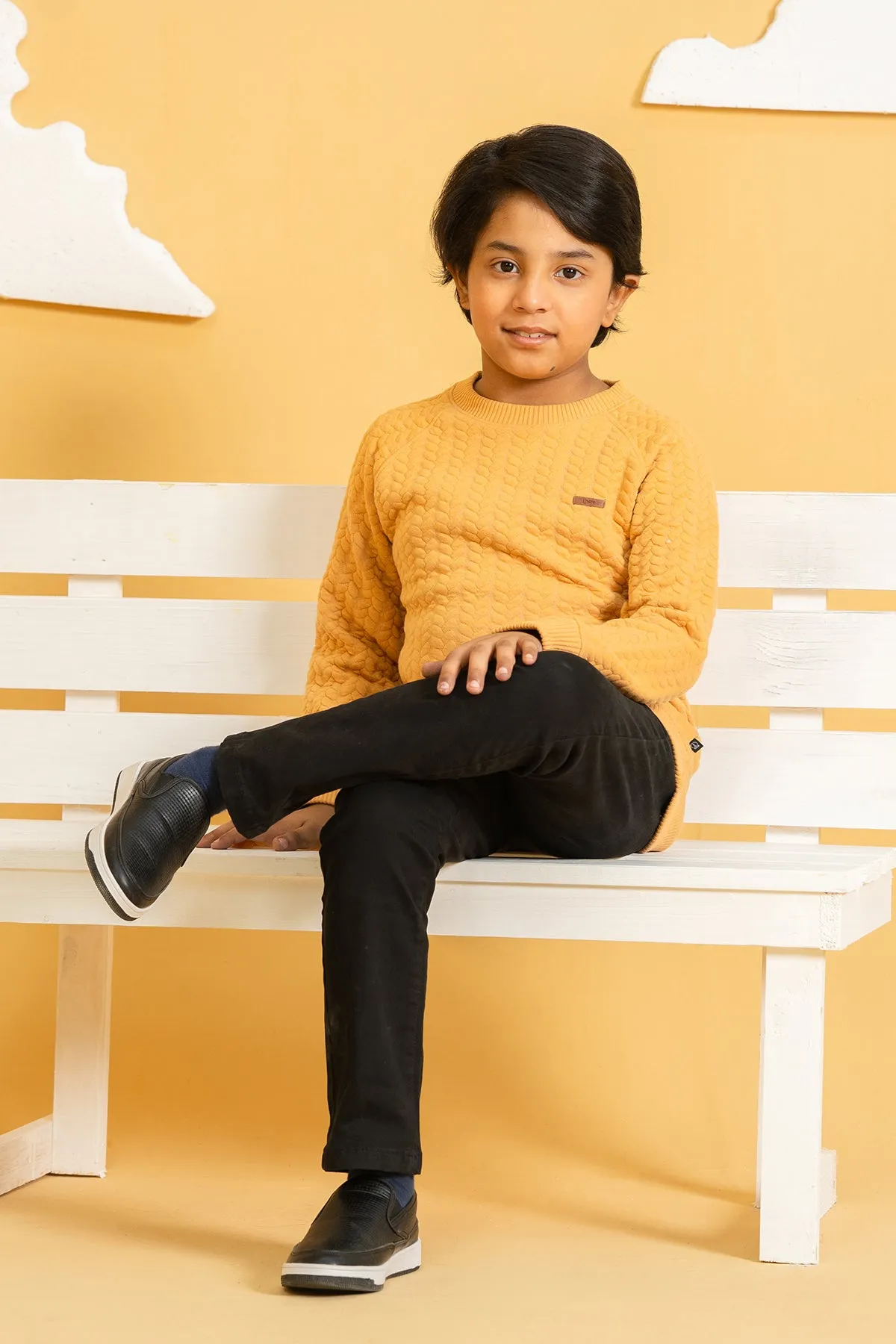 Boys RAMI Twill Straight Pant