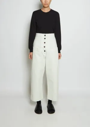 Brinson Rounded Cotton Twill Pants