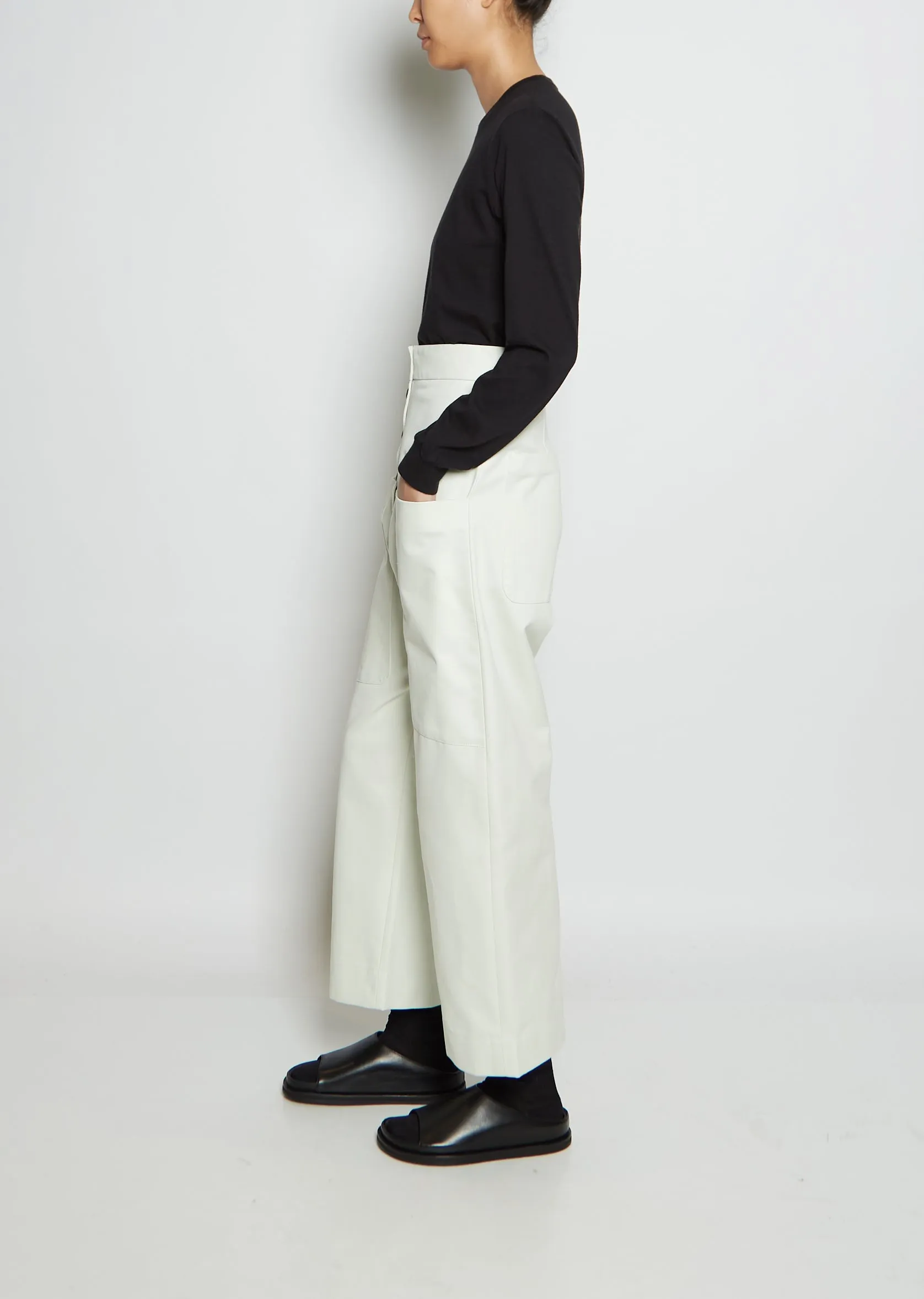 Brinson Rounded Cotton Twill Pants