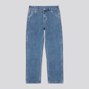 Casual men's stonewashed jeans