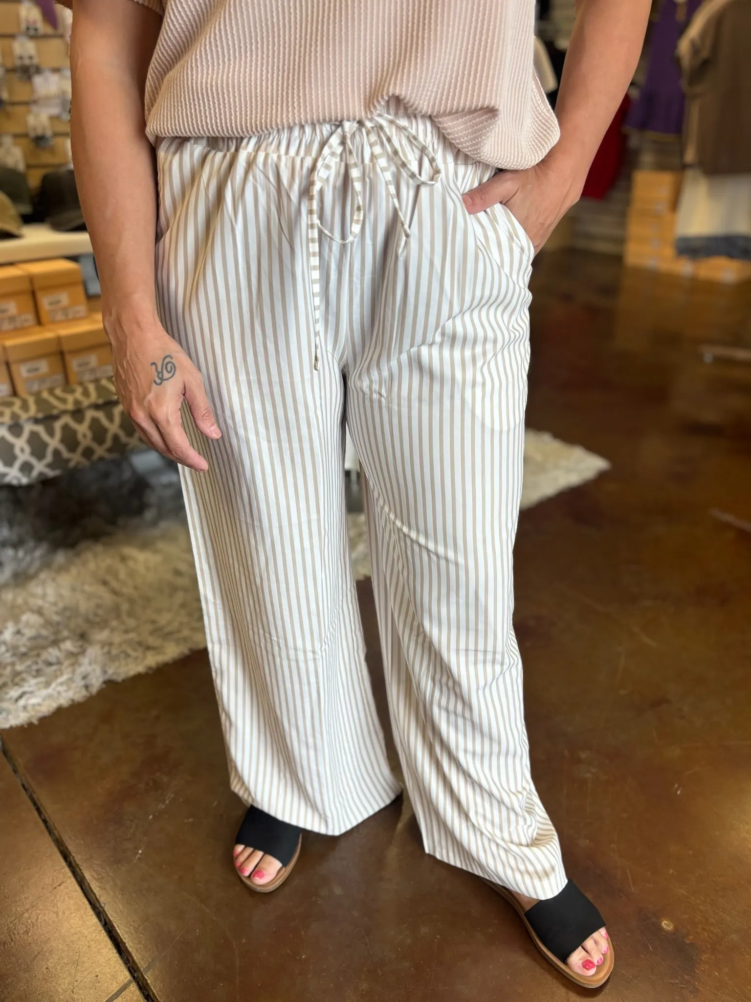 Easy Breezy Striped Pant