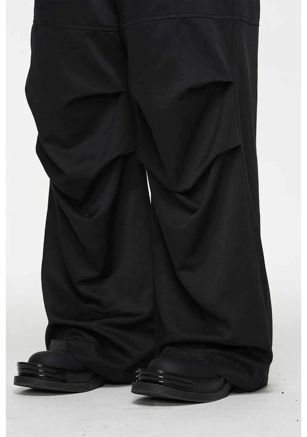 Elastic waist casual pants