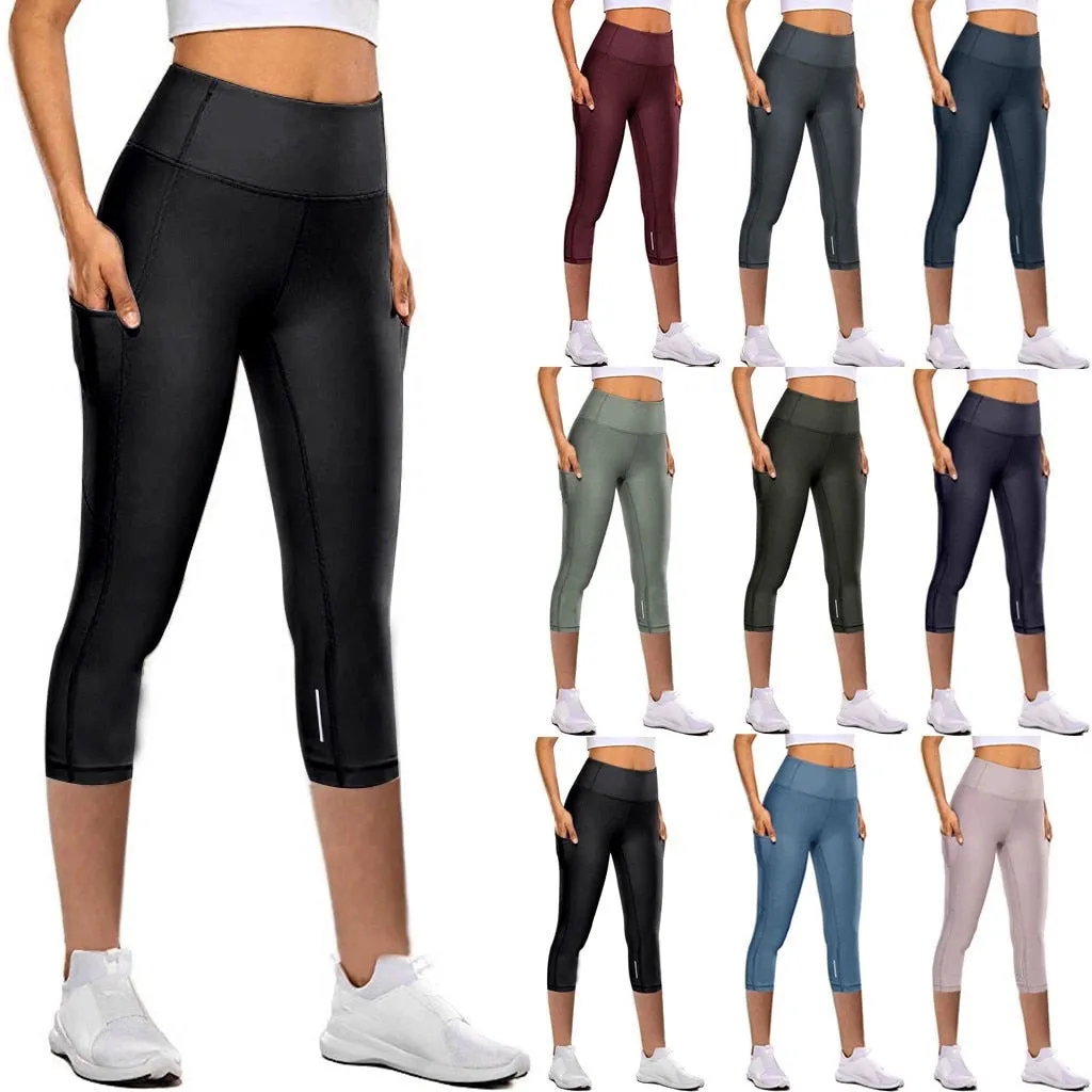 Fitness Hub Leggings Women Tight Elastic.