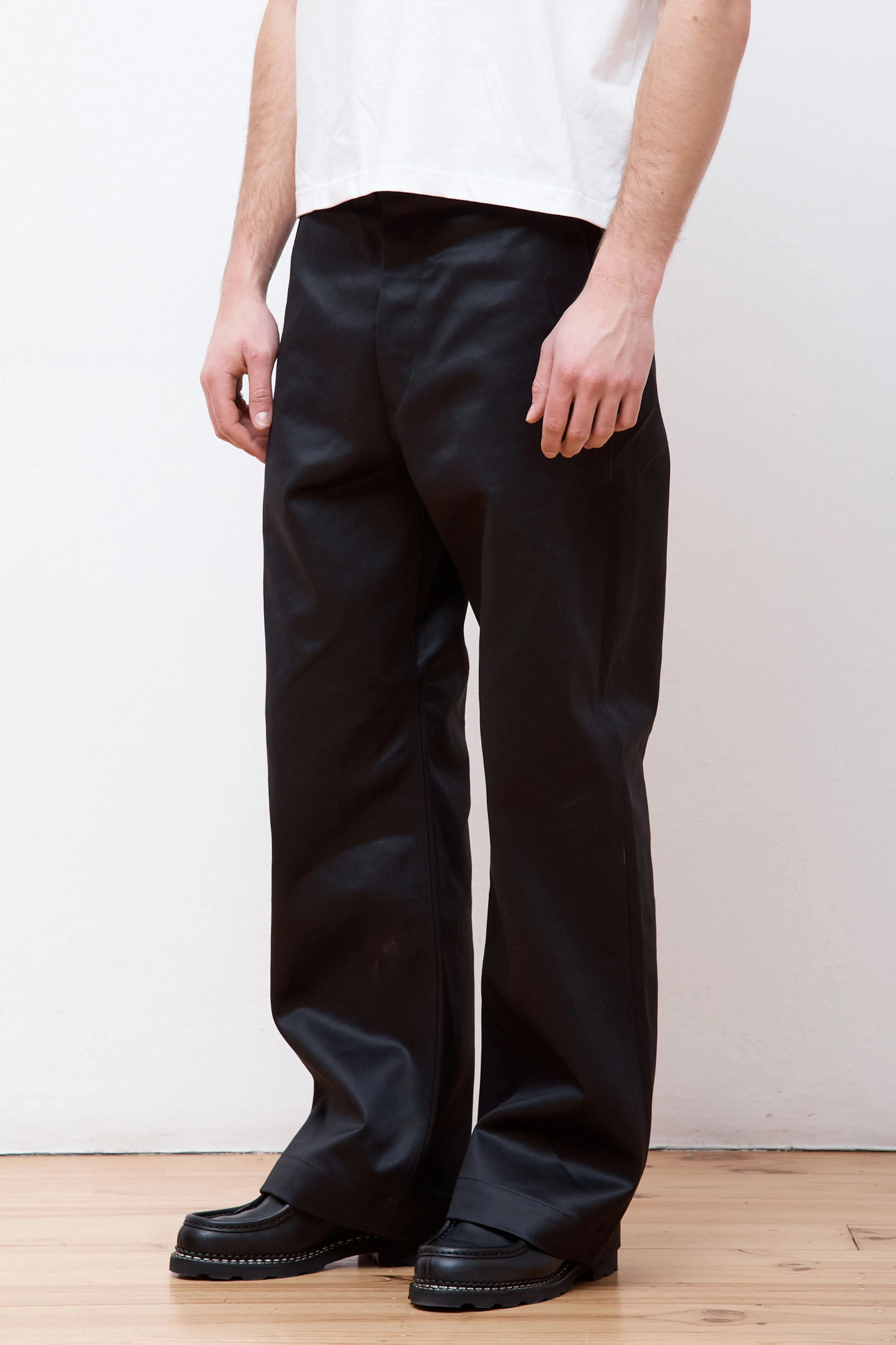 Lot.202 Engineer Trousers Black