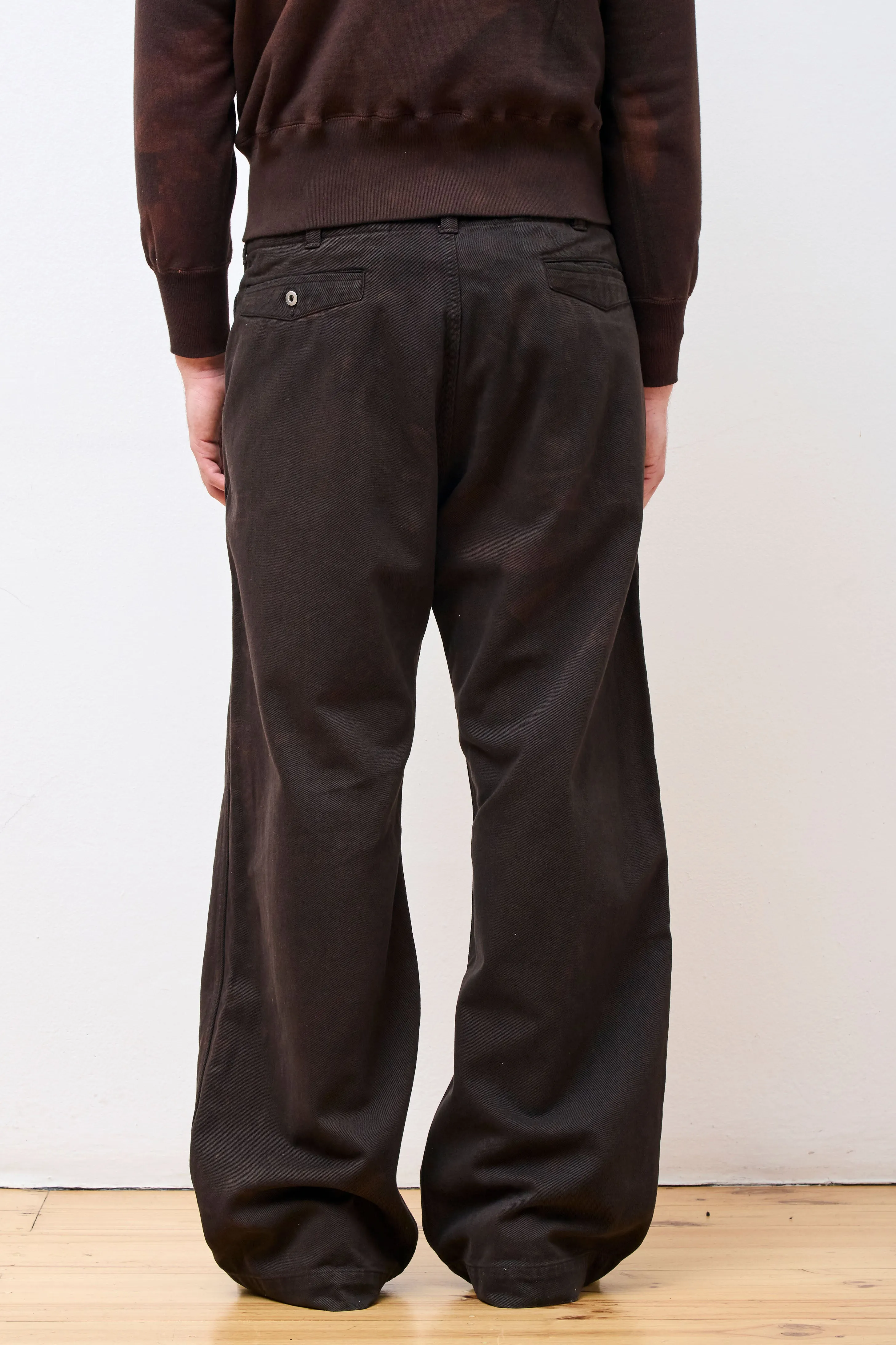 Lot.202 Engineer Trousers Mix Brown