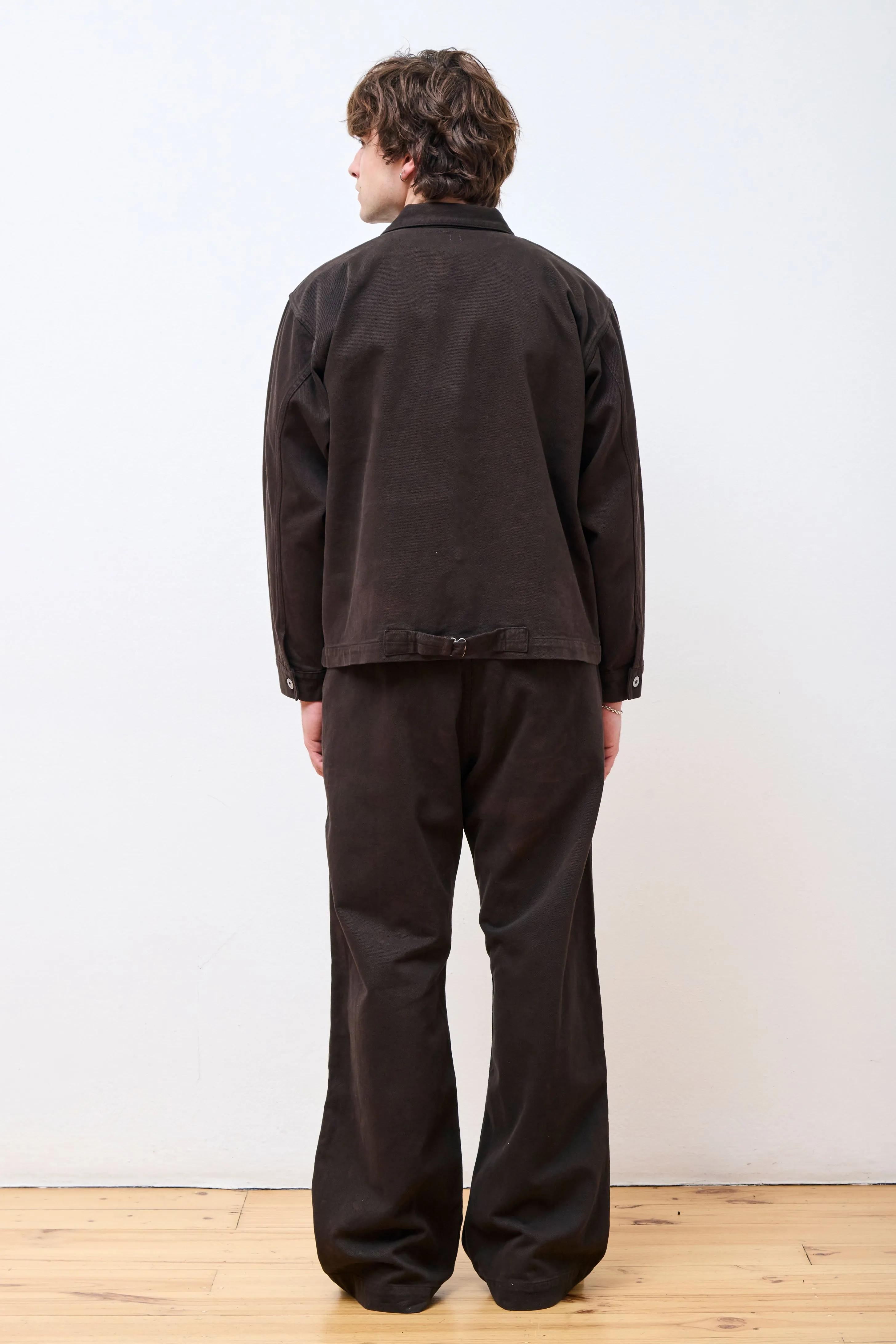 Lot.202 Engineer Trousers Mix Brown