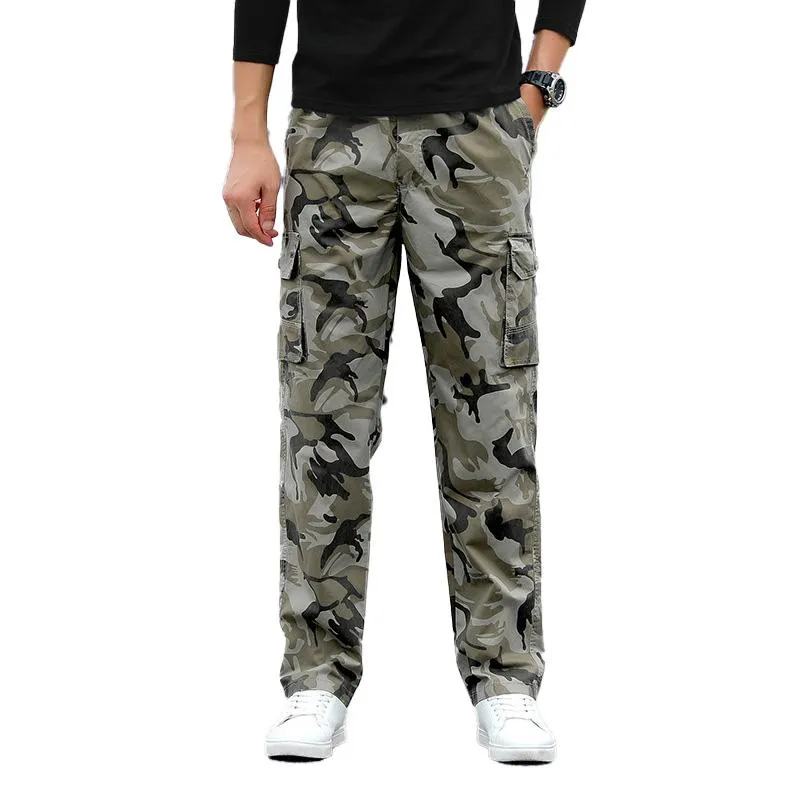 Men's Camouflage Overalls Casual Pants 11739450YM