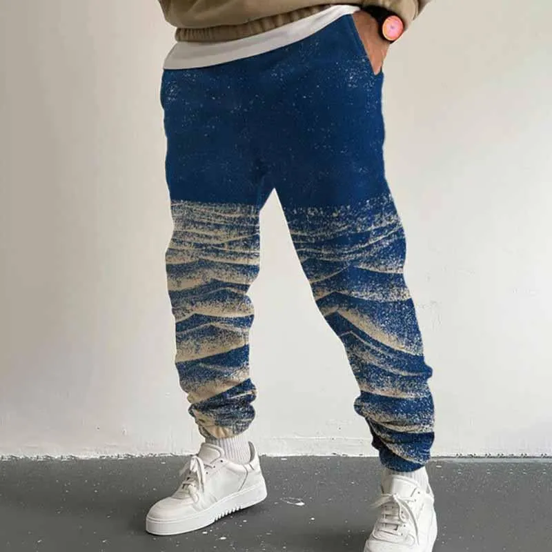 Men's Casual Printed Sweatpants 95068735YY