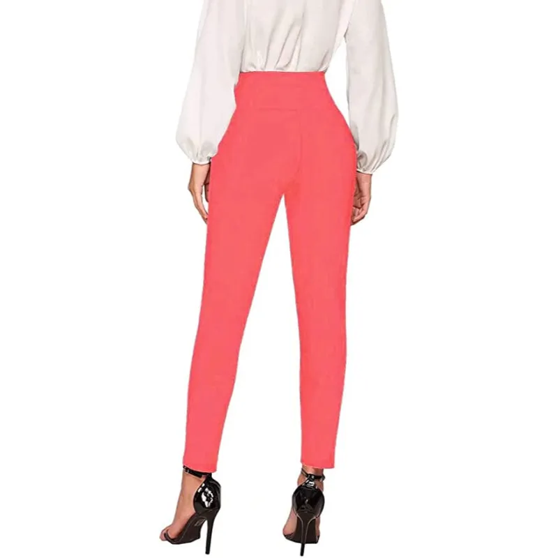 Printed Skinny Trousers For Women