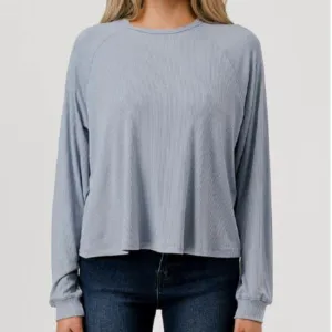 Rainy Day Lightweight Sleep Top Blue