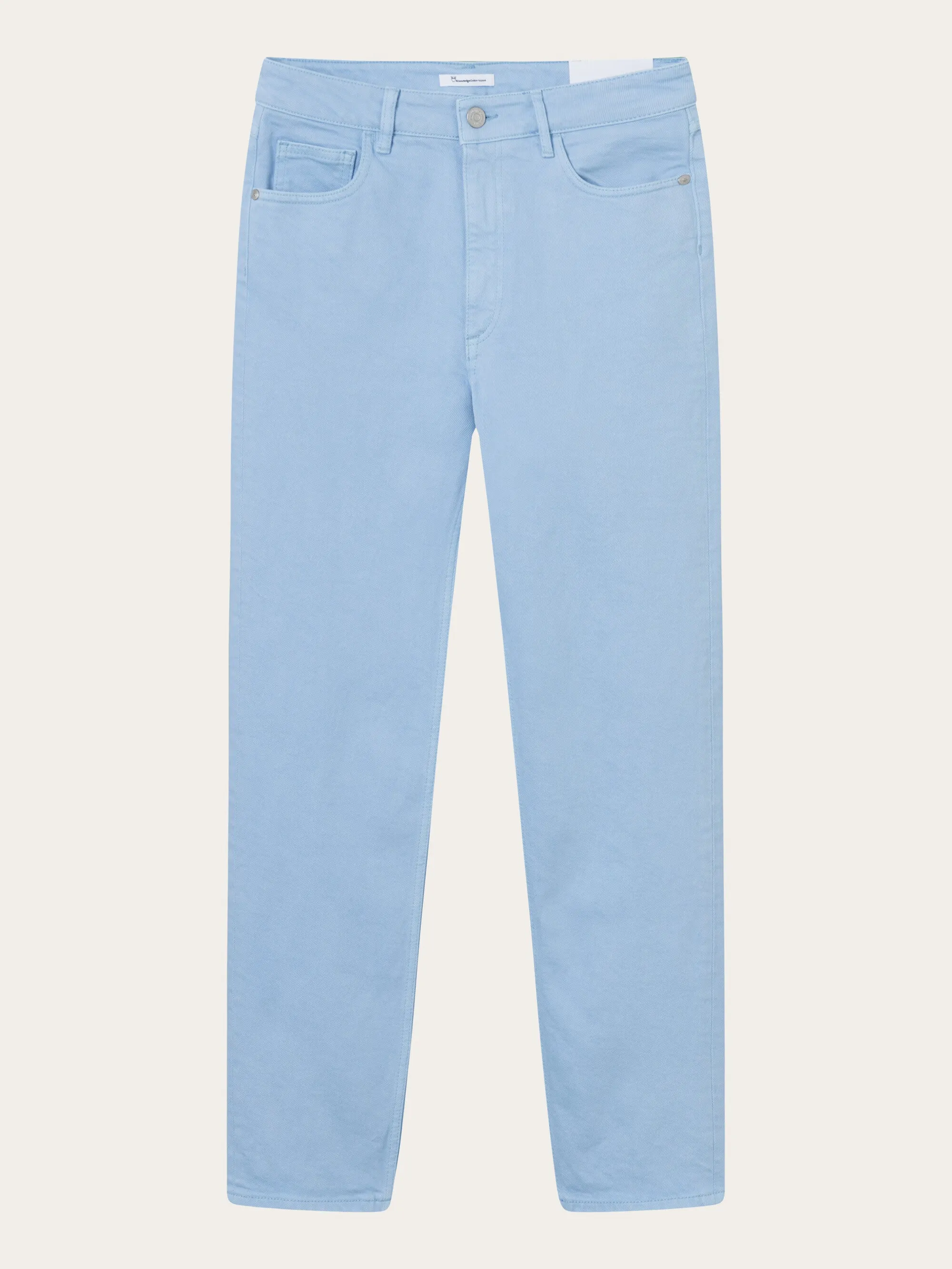 STELLA tapered Twill Pants - Airy Blue