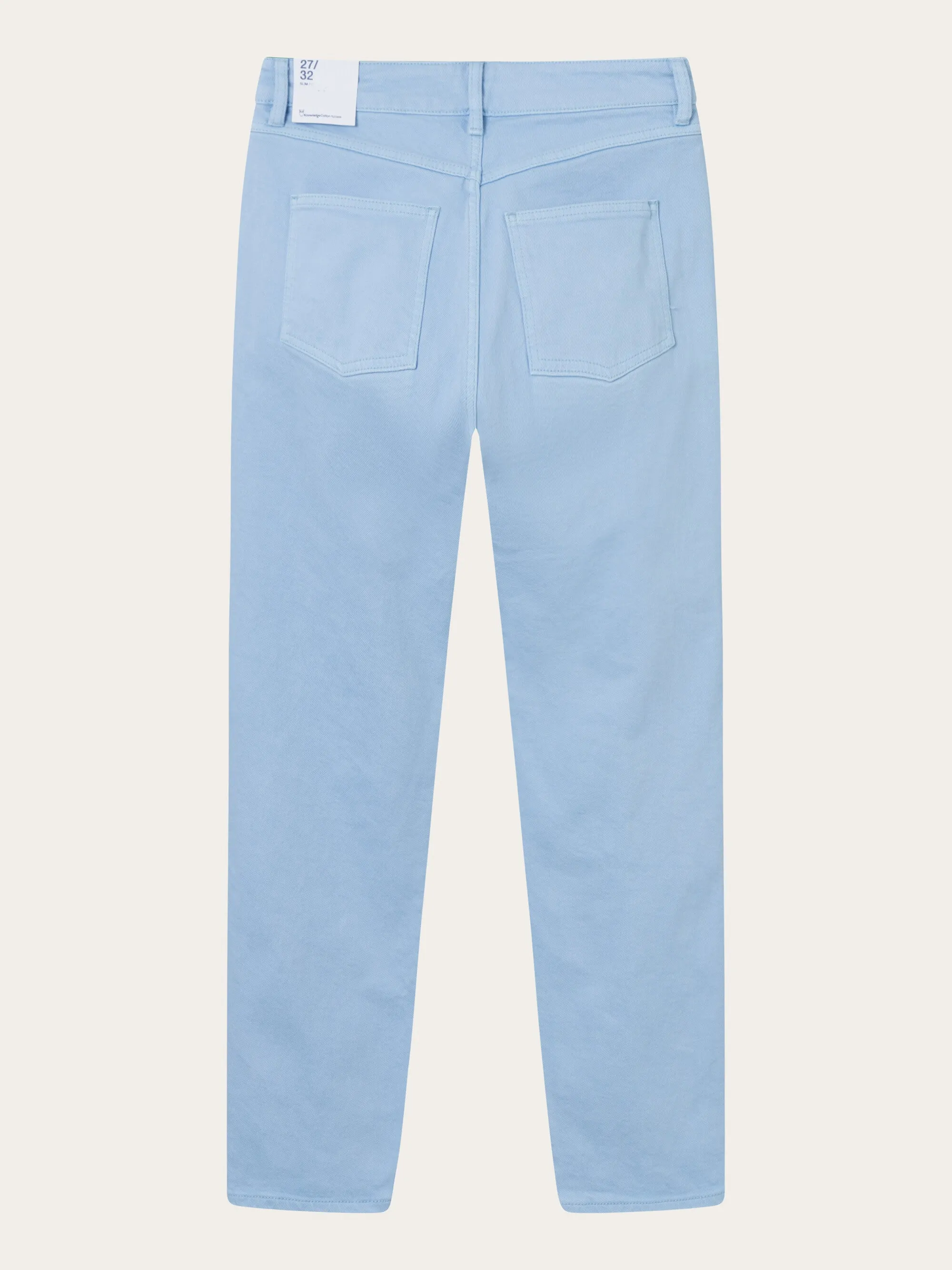 STELLA tapered Twill Pants - Airy Blue