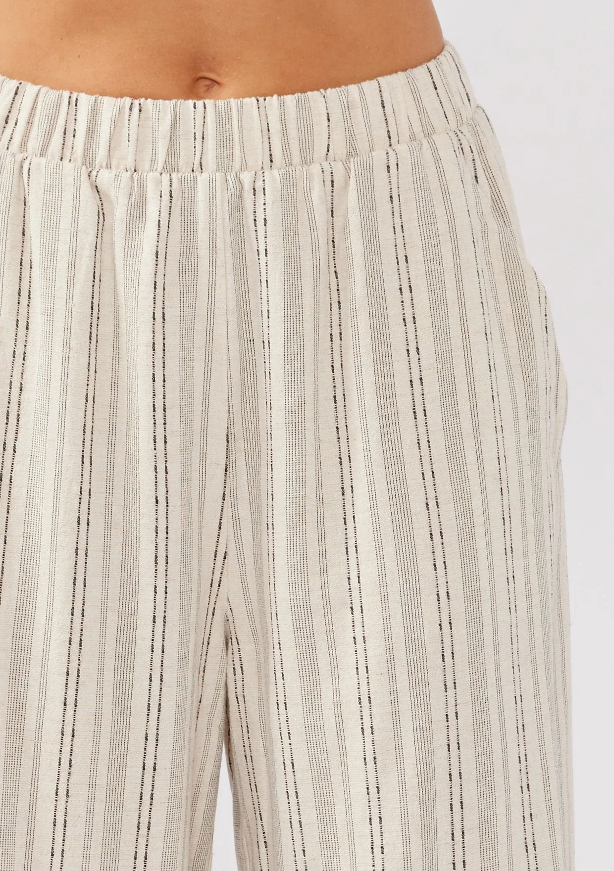 Stripe Straight Leg Pants