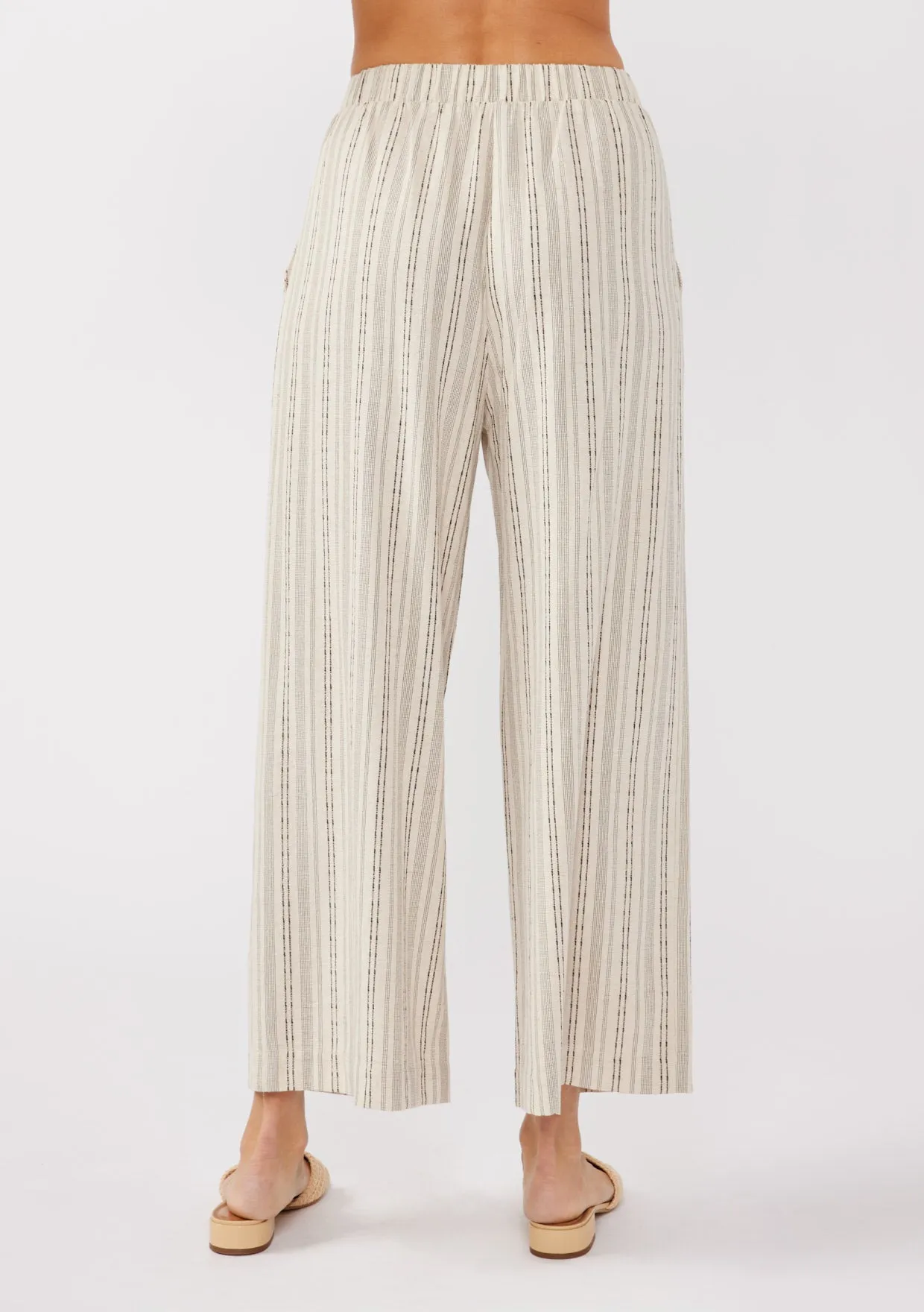 Stripe Straight Leg Pants