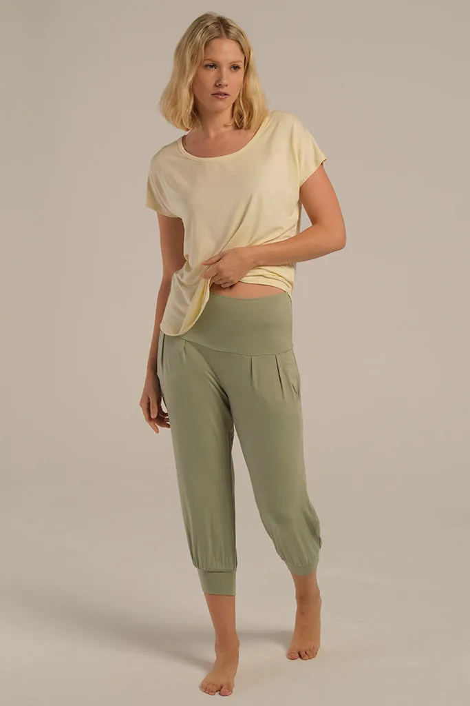 Summer Slouch Pant - Sage