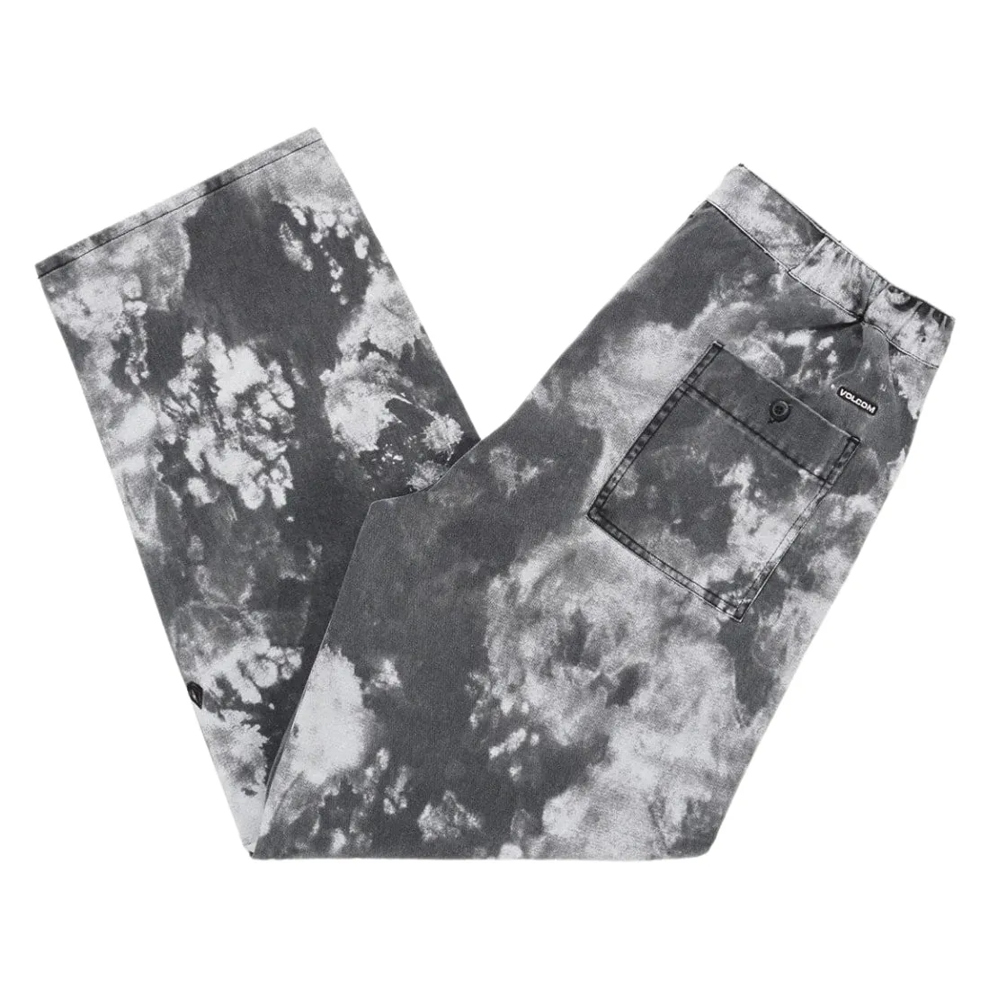 Volcom Asphalt Beach Pant - Black White