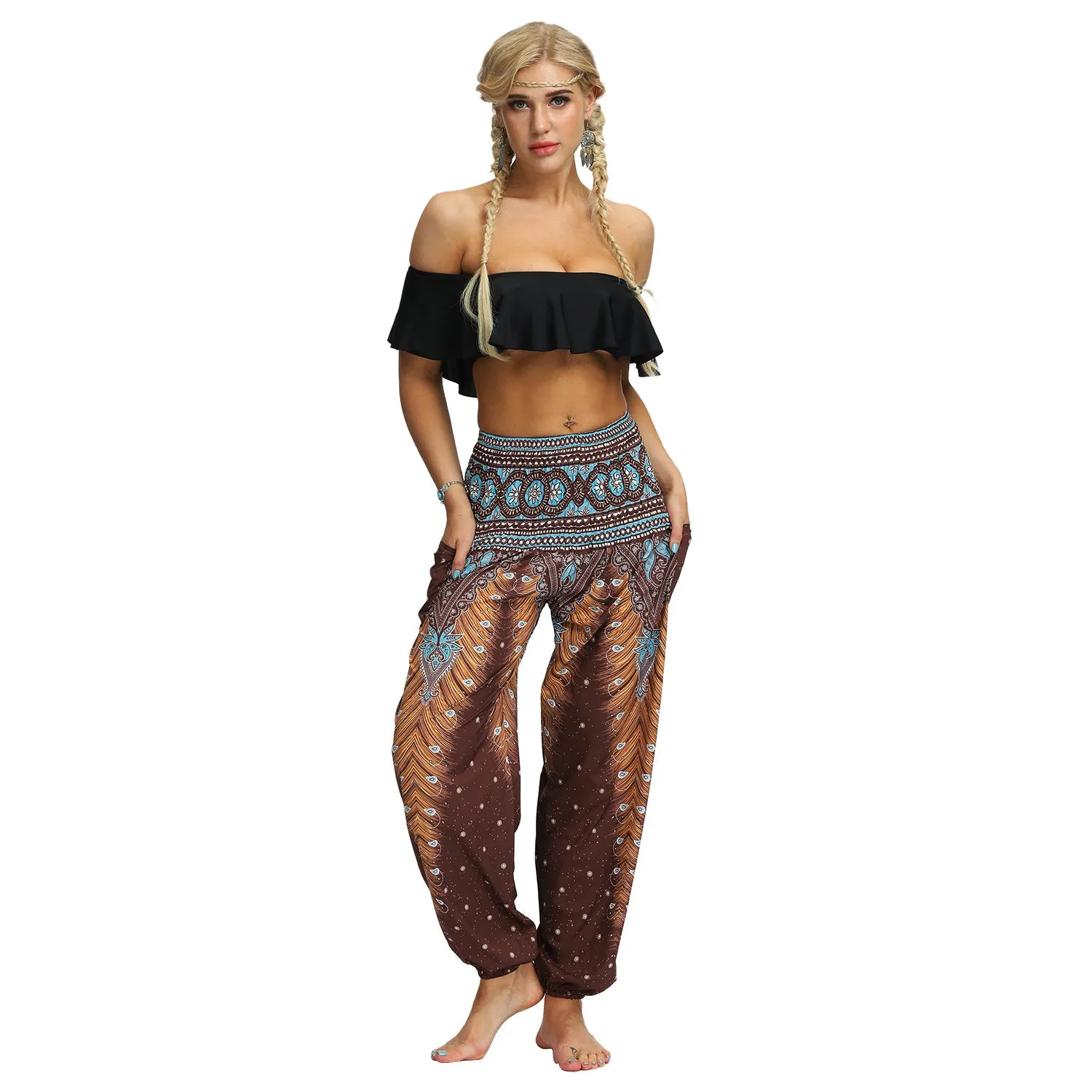 Zen Tie die Yoga Pants for Women