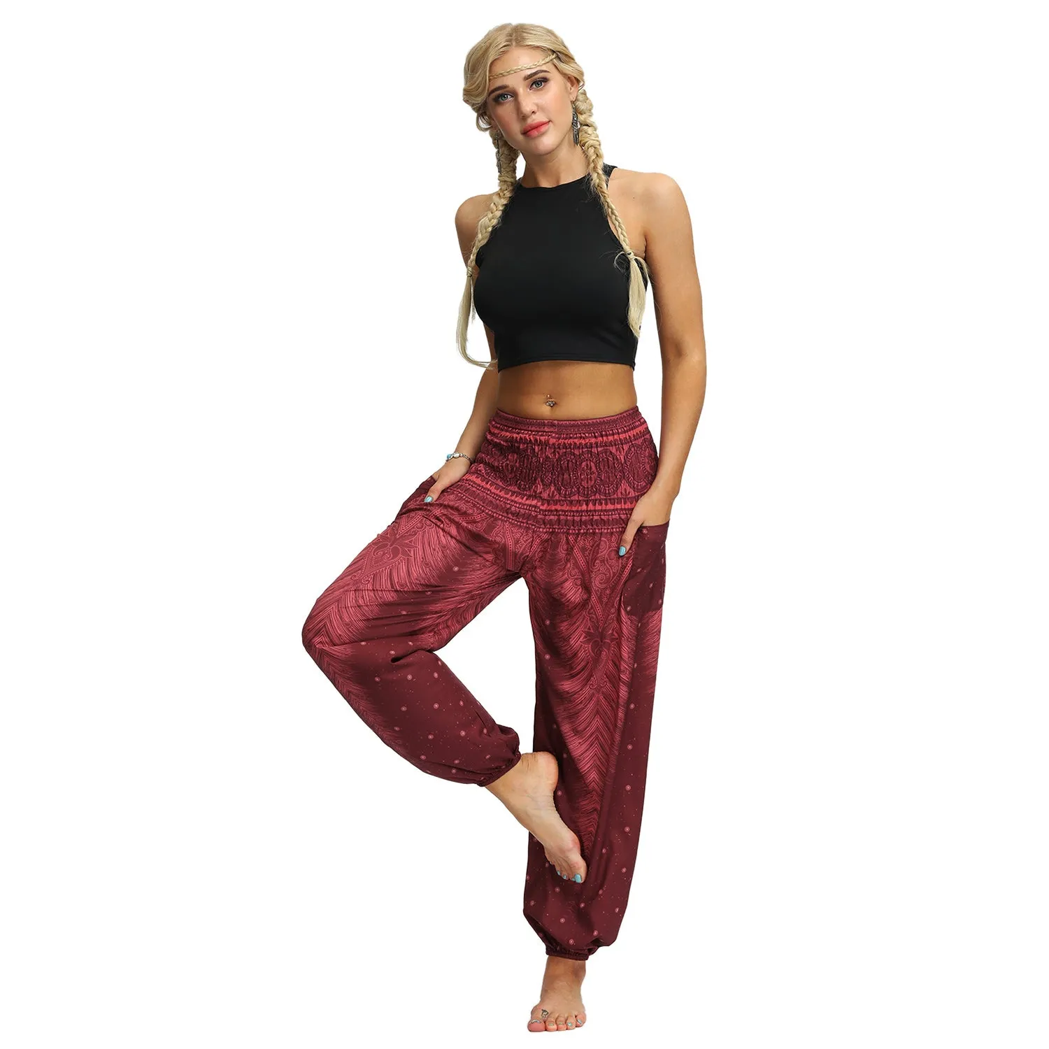 Zen Tie die Yoga Pants for Women