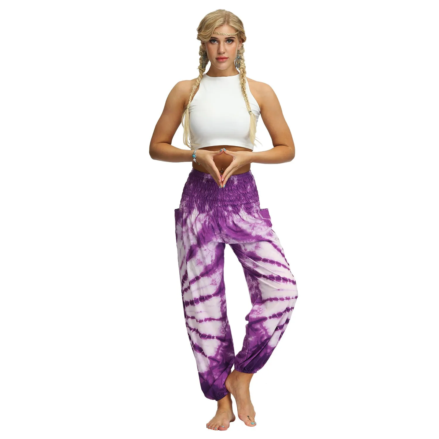 Zen Tie die Yoga Pants for Women