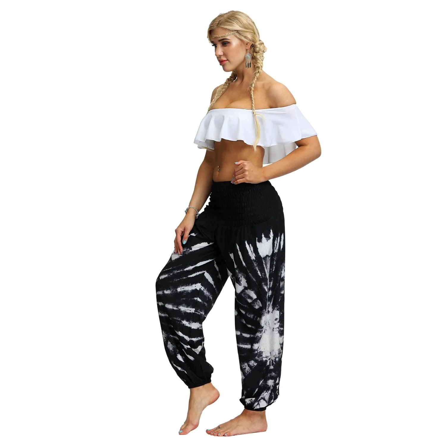 Zen Tie die Yoga Pants for Women