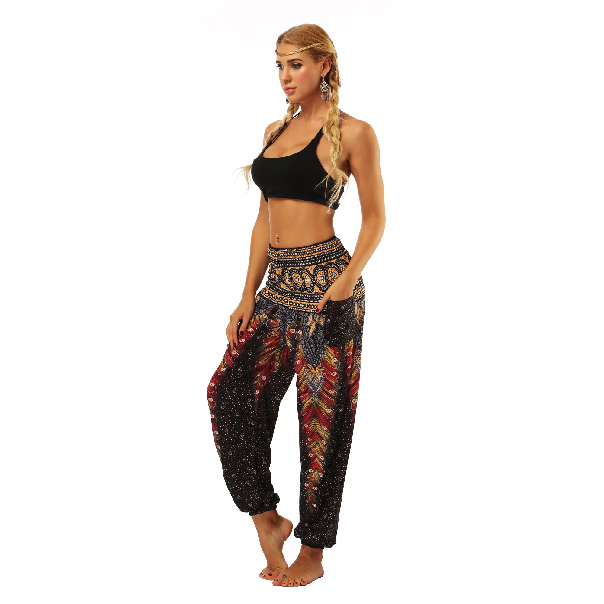 Zen Tie die Yoga Pants for Women