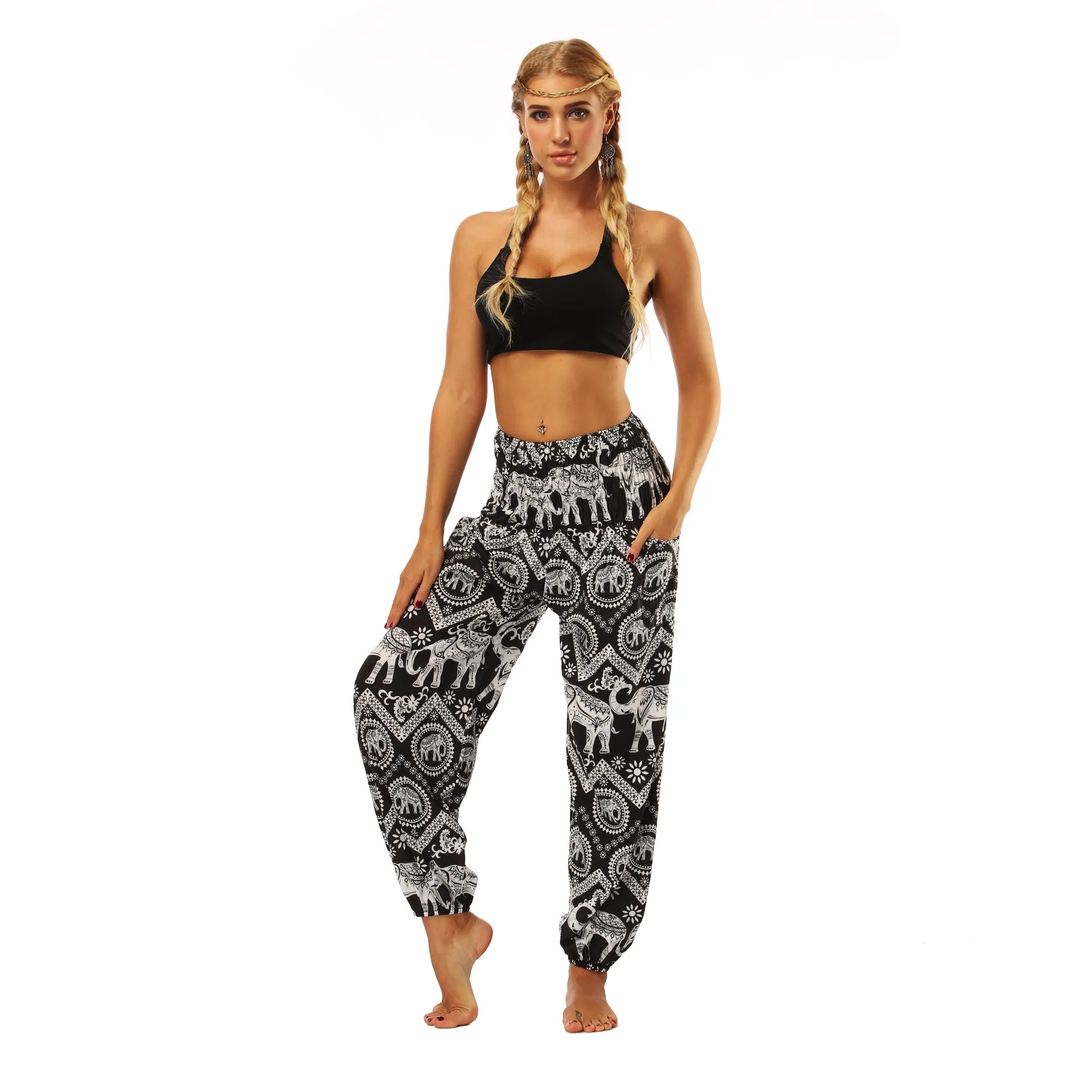 Zen Tie die Yoga Pants for Women