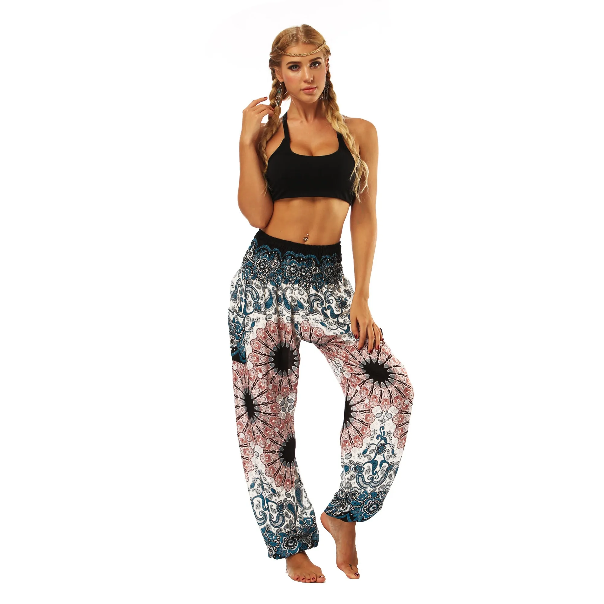 Zen Tie die Yoga Pants for Women