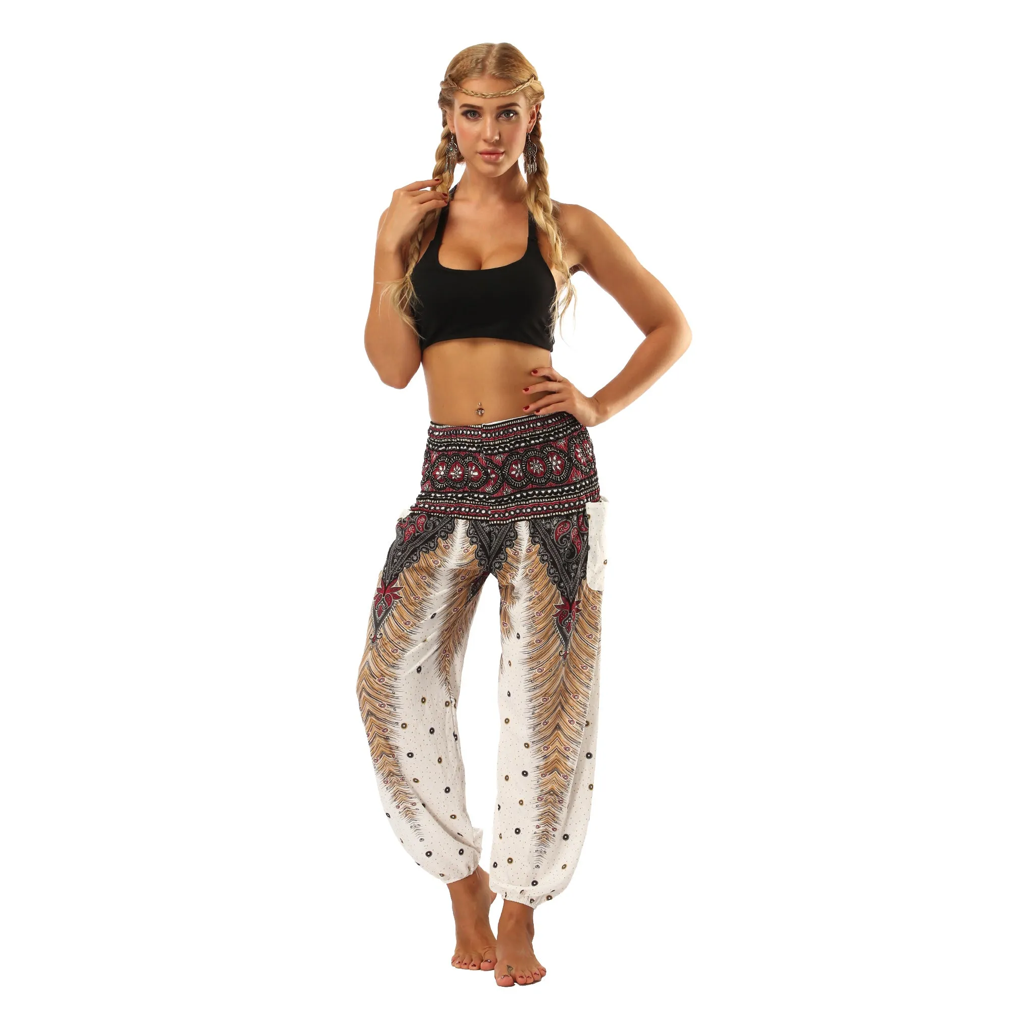 Zen Tie die Yoga Pants for Women