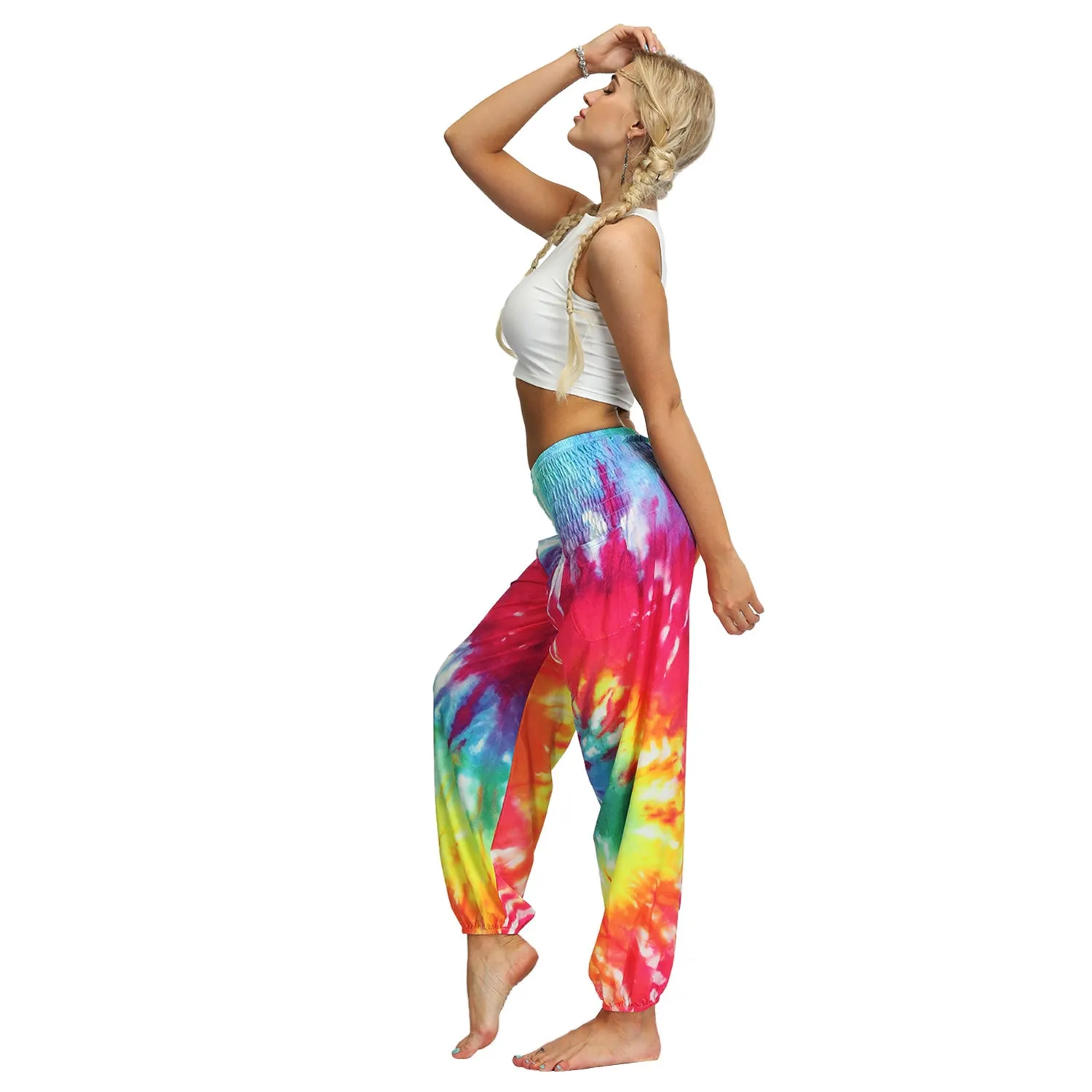 Zen Tie die Yoga Pants for Women